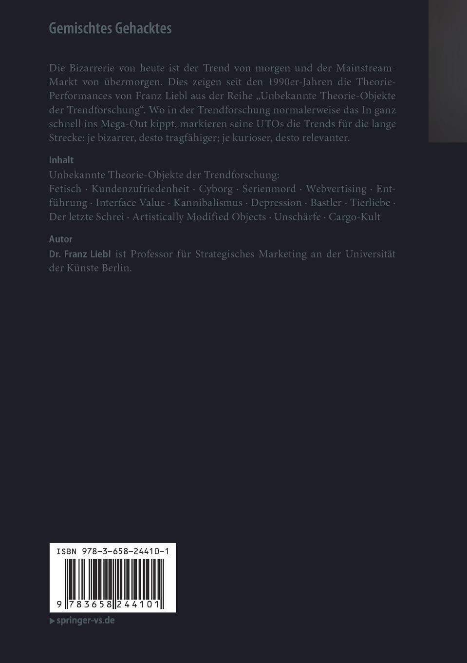 Rückseitencover Gemischtes Gehacktes