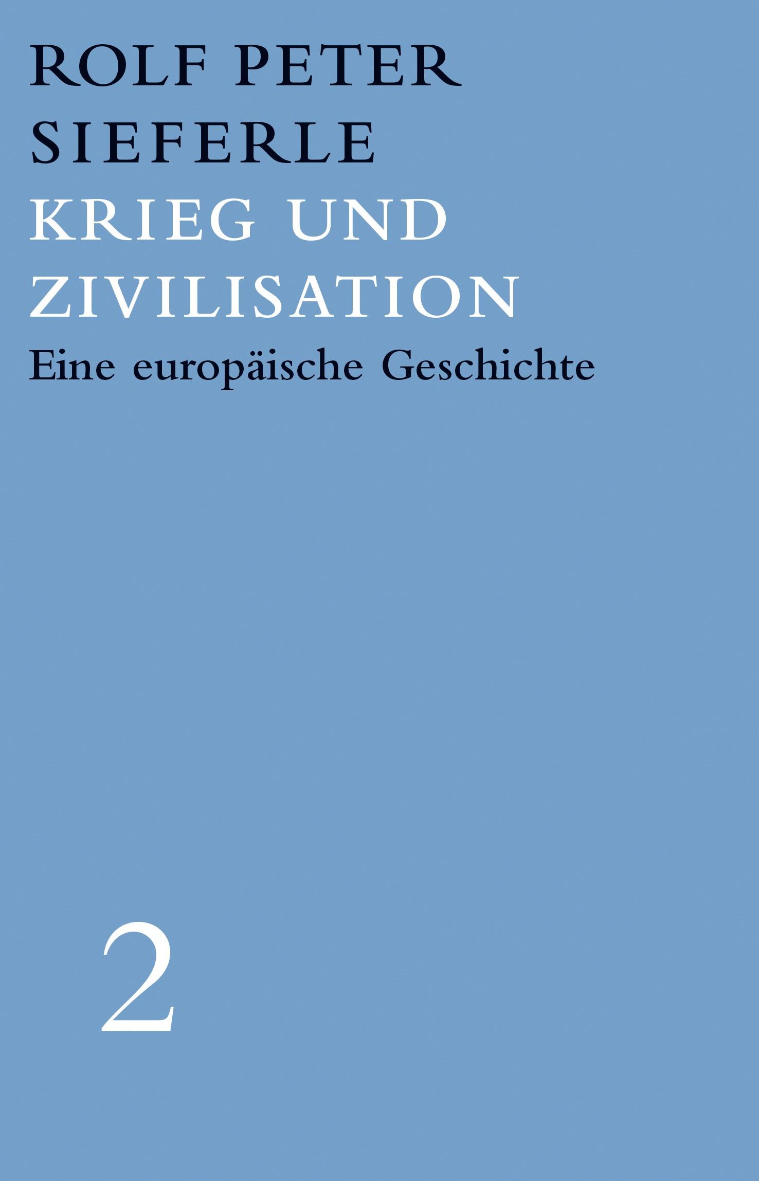 Vorderes Coverbild Krieg und Zivilisation