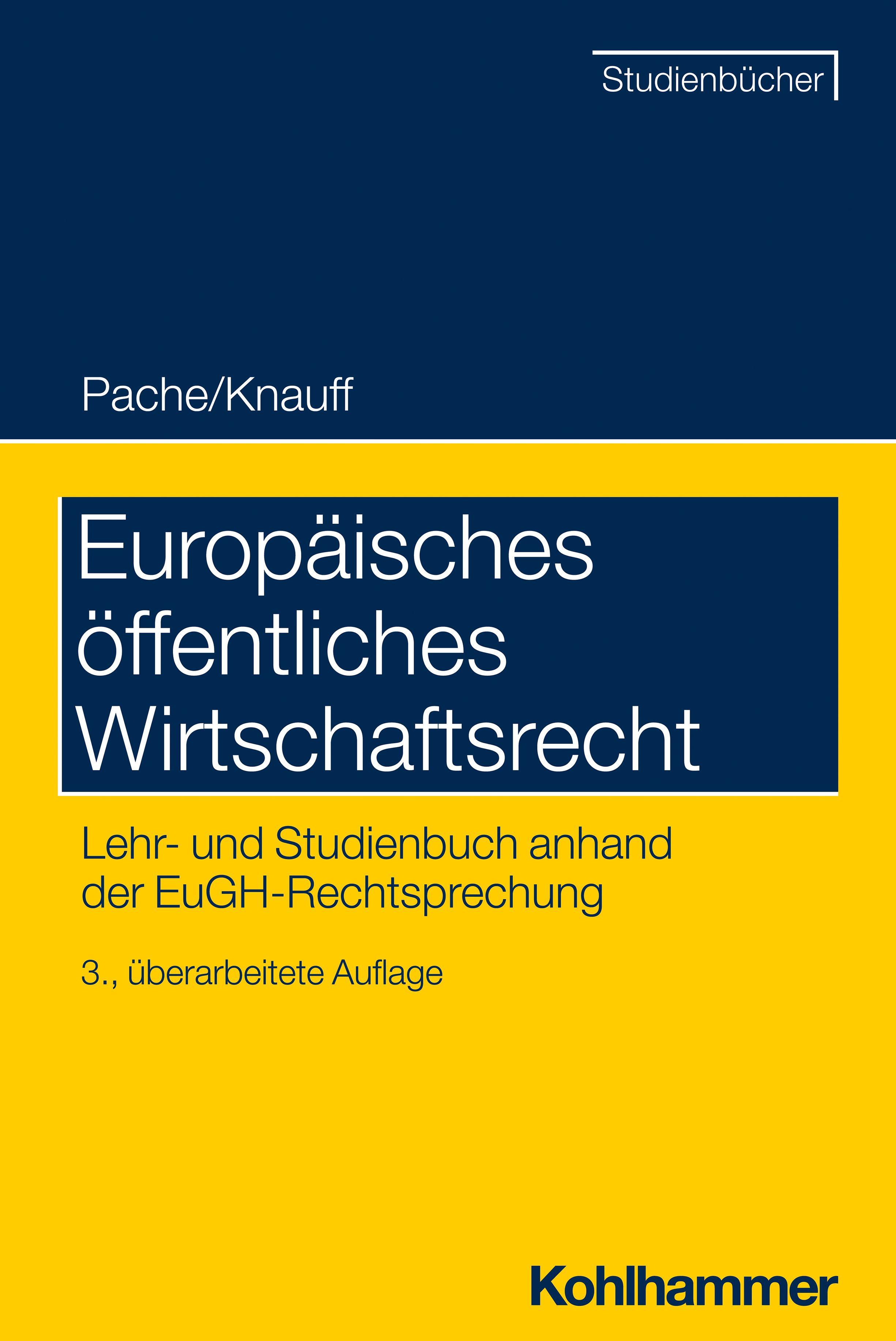 Vorderes Coverbild Europäisches öffentliches Wirtschaftsrecht