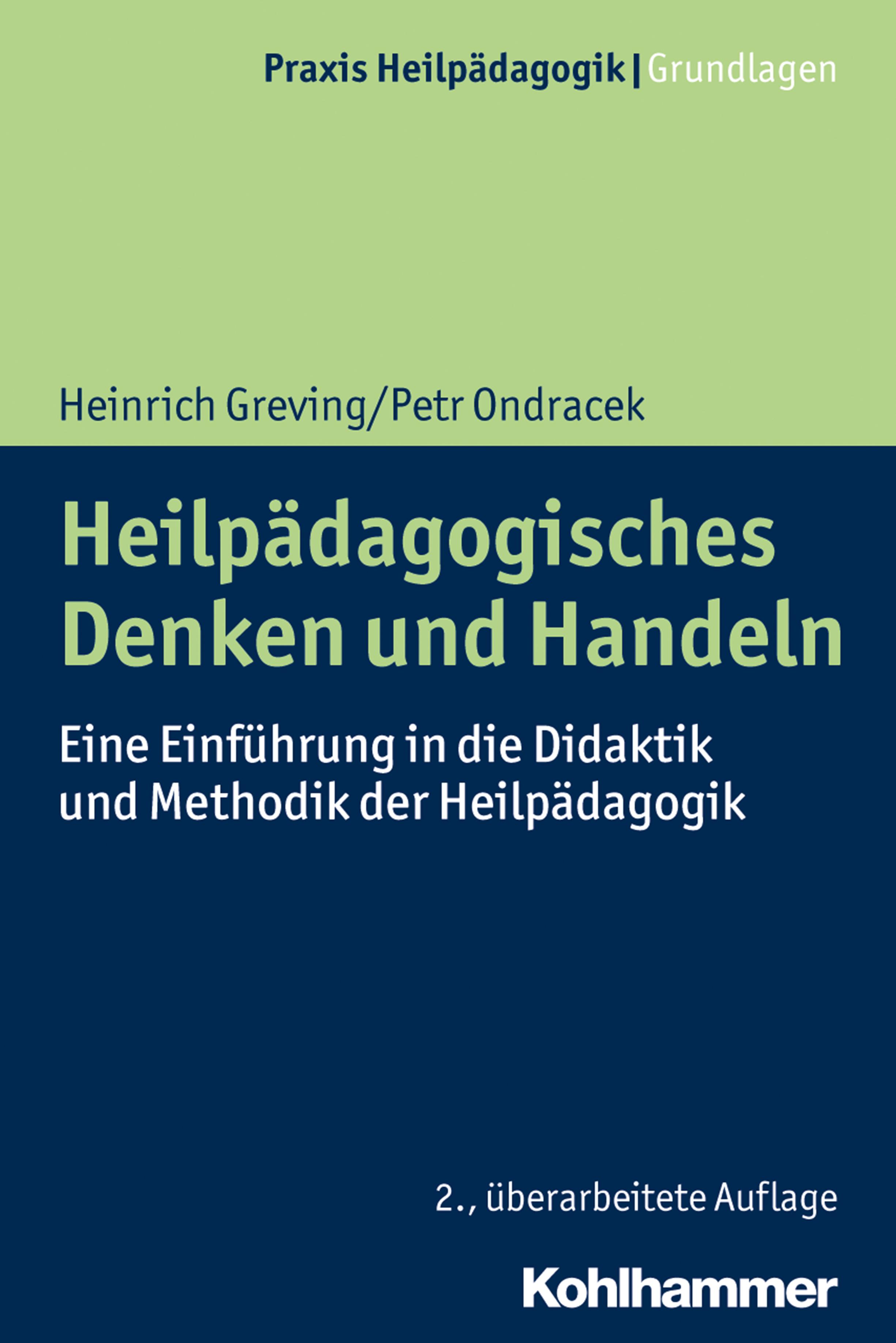 Vorderes Coverbild Heilpädagogisches Denken und Handeln