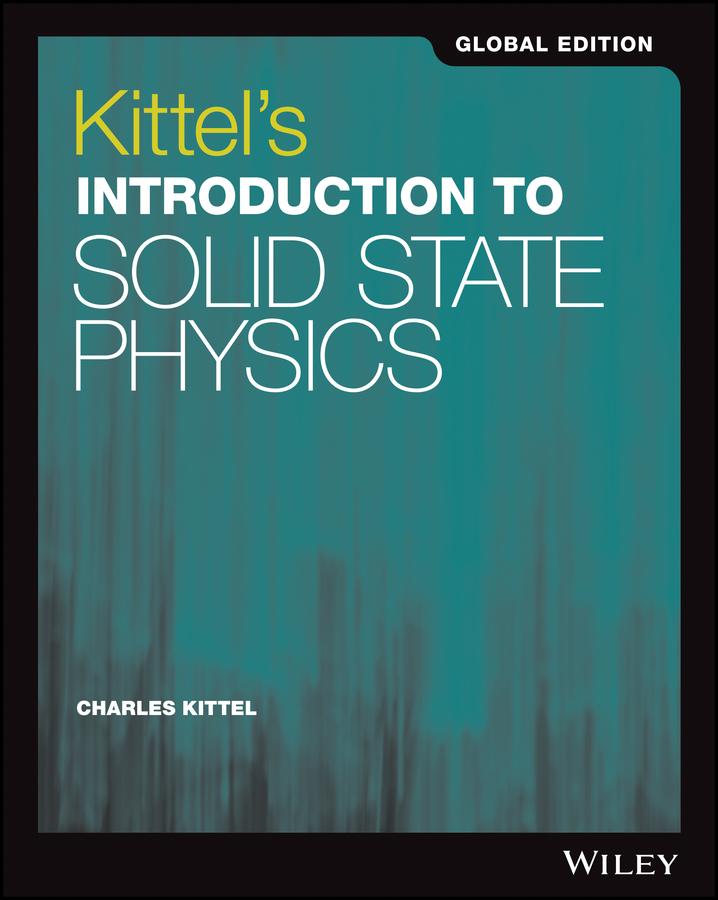 Vorderes Coverbild Kittel's Introduction to Solid State Physics, Global Edition