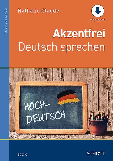 Vorderes Coverbild Akzentfrei Deutsch sprechen