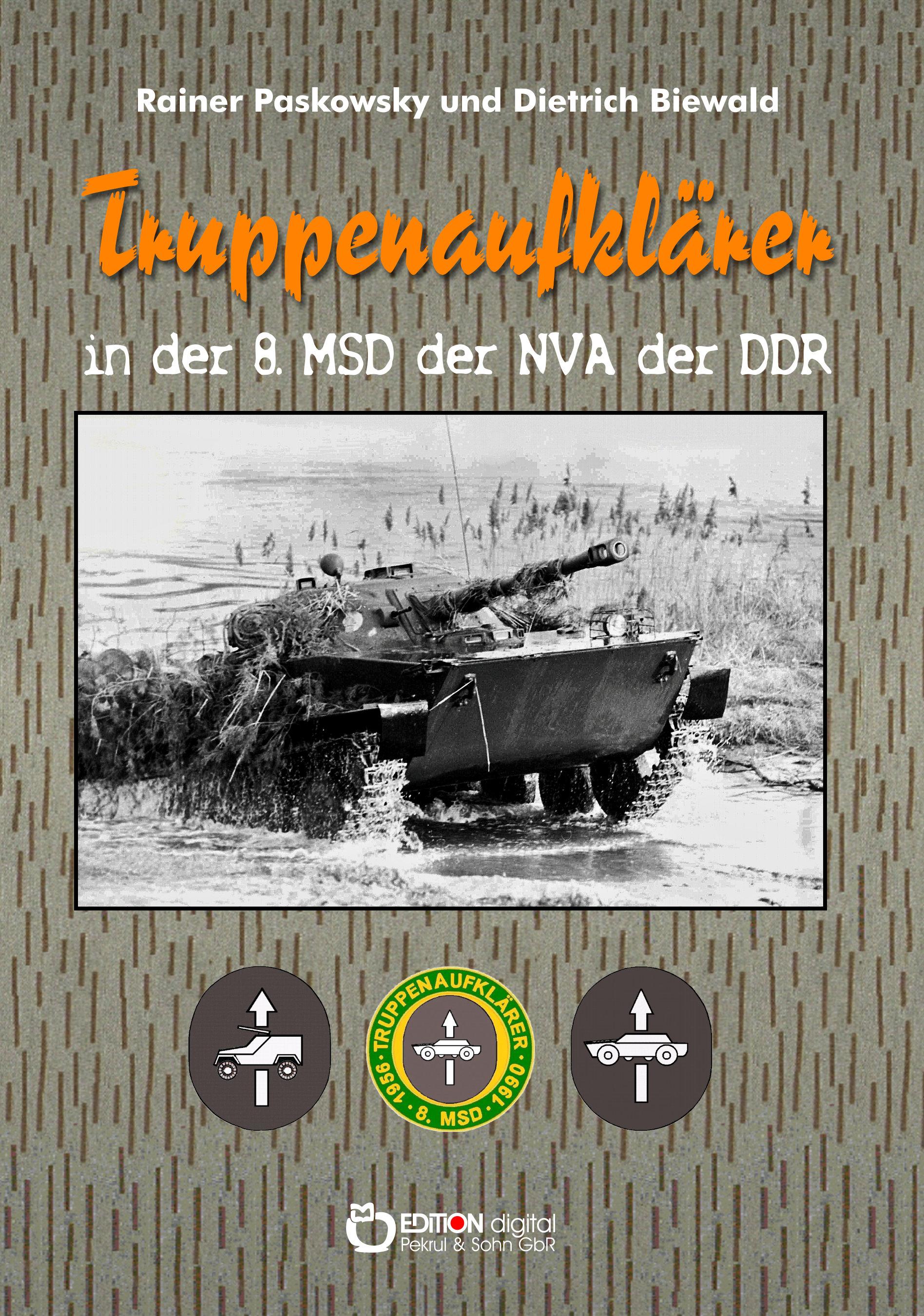 Vorderes Coverbild Truppenaufklärer in der 8. MSD der NVA der DDR