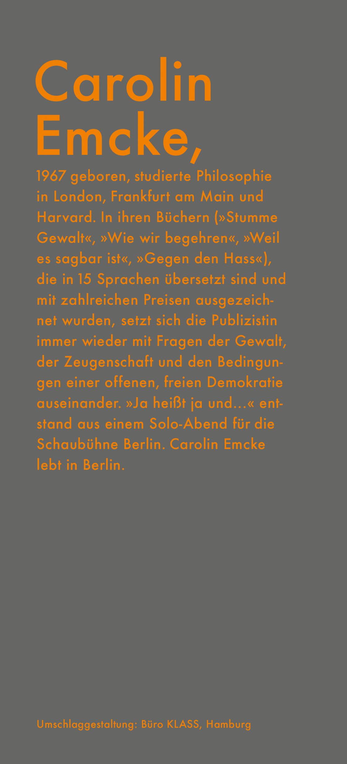 Beispielinhalt (Bild) Ja heißt ja und ...