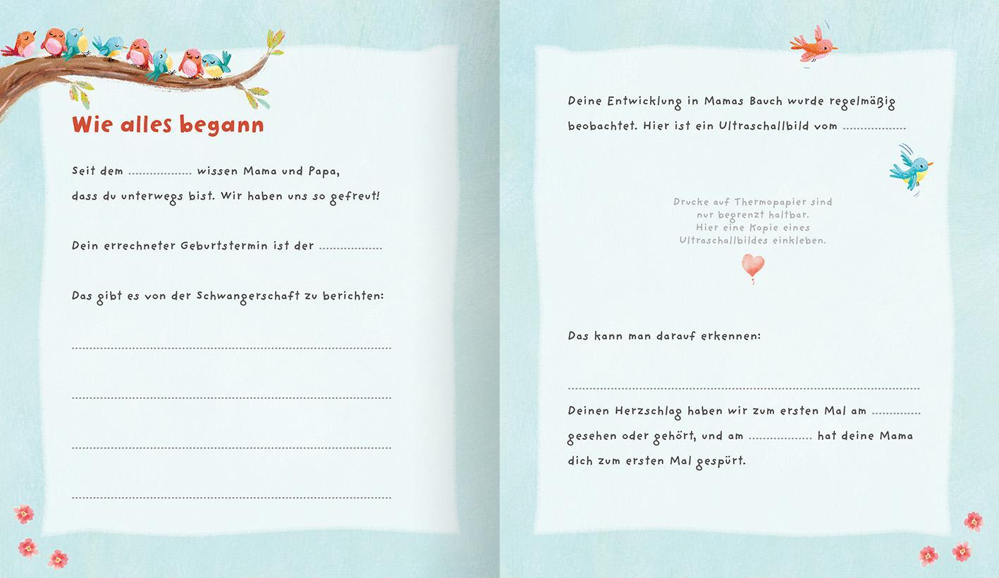 Beispielinhalt (Bild) Hurra, ich bin da!