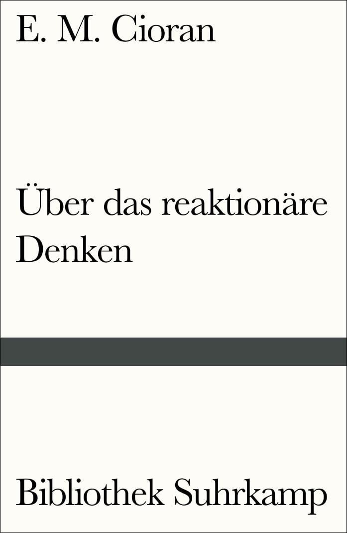 Vorderes Coverbild Über das reaktionäre Denken