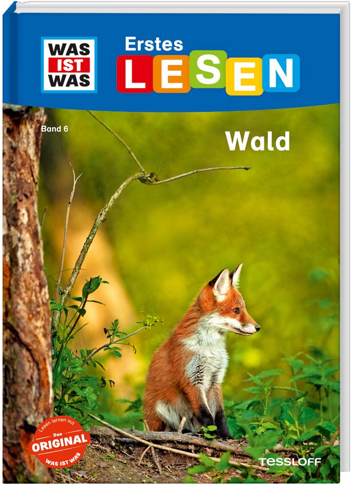 Vorderes Coverbild WAS IST WAS Erstes Lesen Band 6. Wald