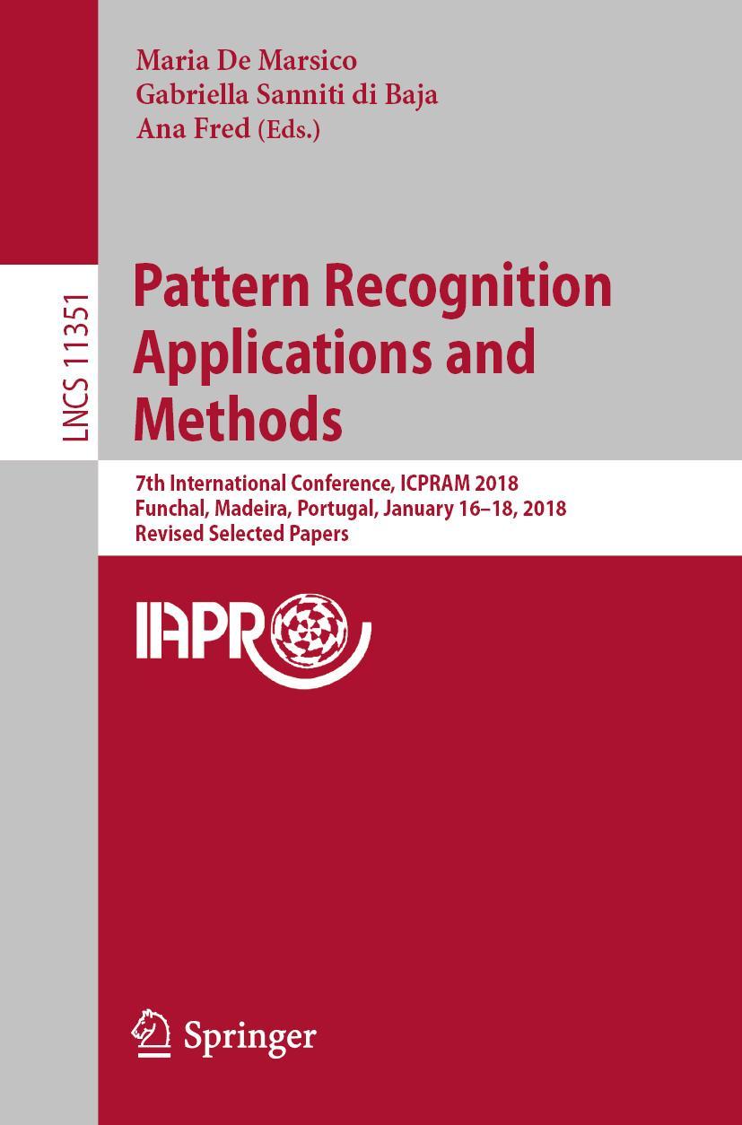 Vorderes Coverbild Pattern Recognition Applications and Methods