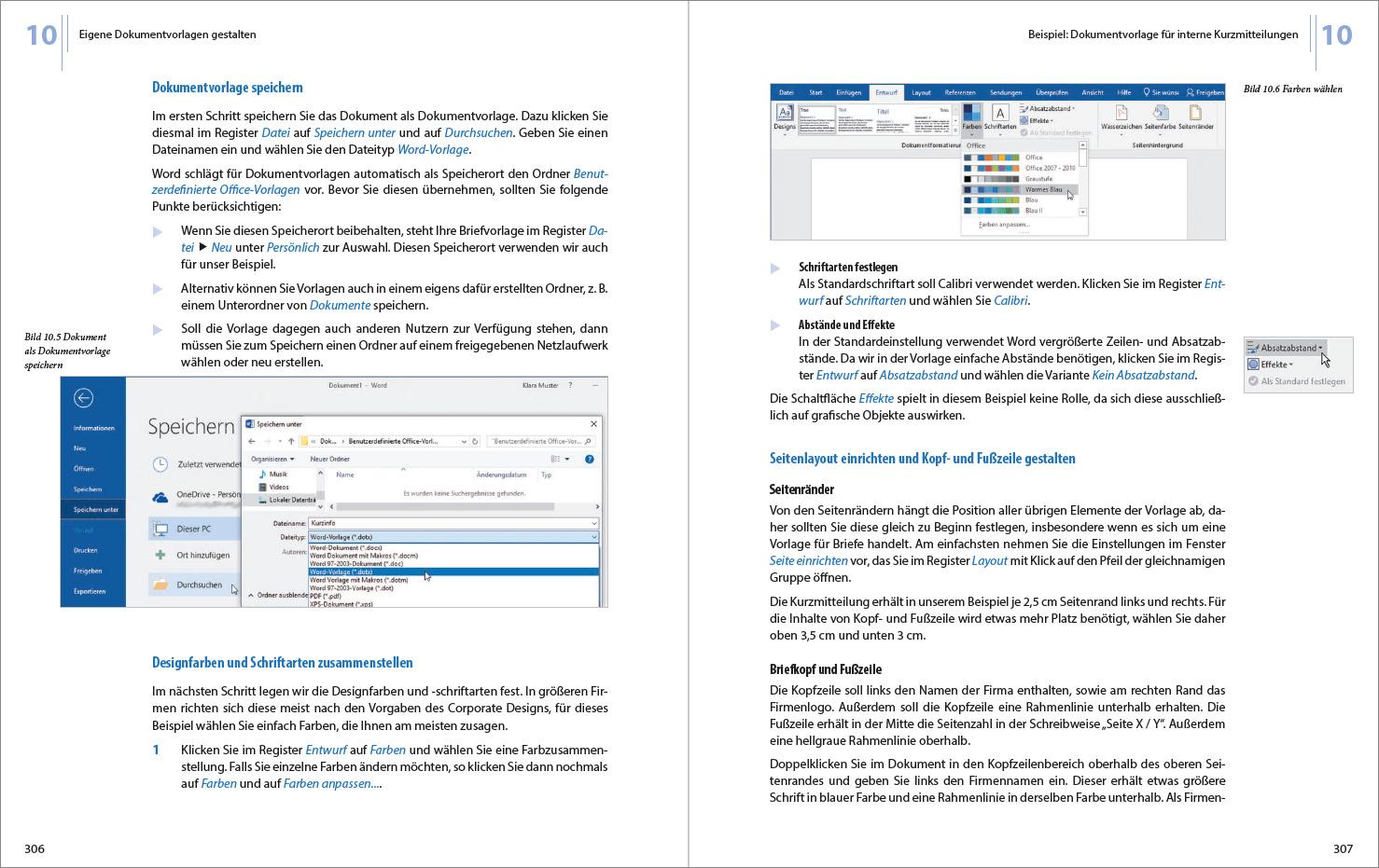 Beispielinhalt (Bild) Word 2019 - Stufe 1: Grundlagen
