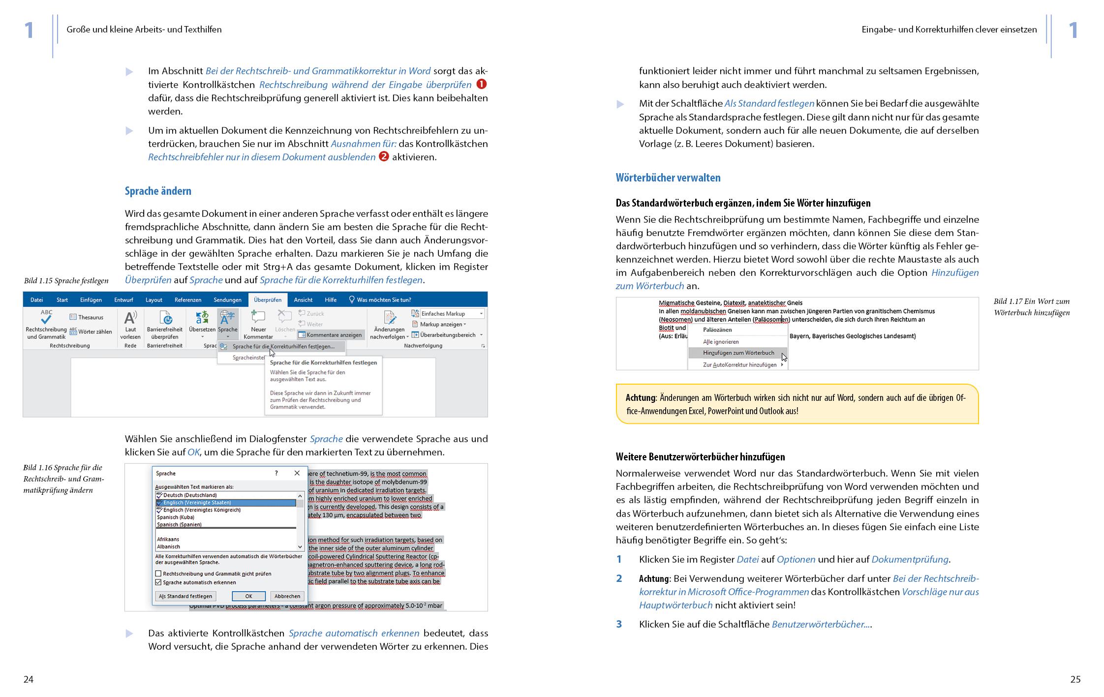Beispielinhalt (Bild) Word 2019 - Stufe 2: Aufbauwissen