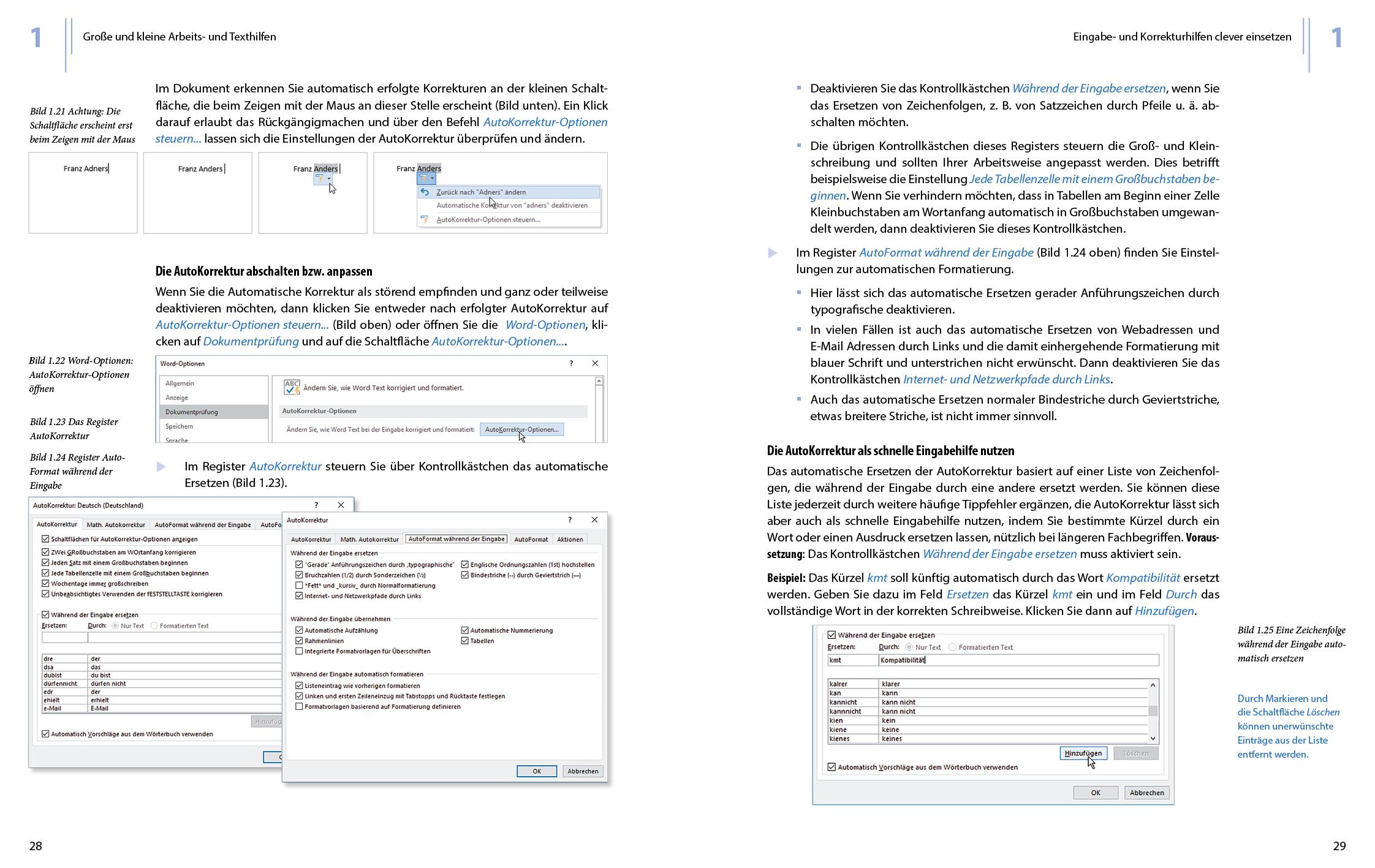 Beispielinhalt (Bild) Word 2019 - Stufe 2: Aufbauwissen