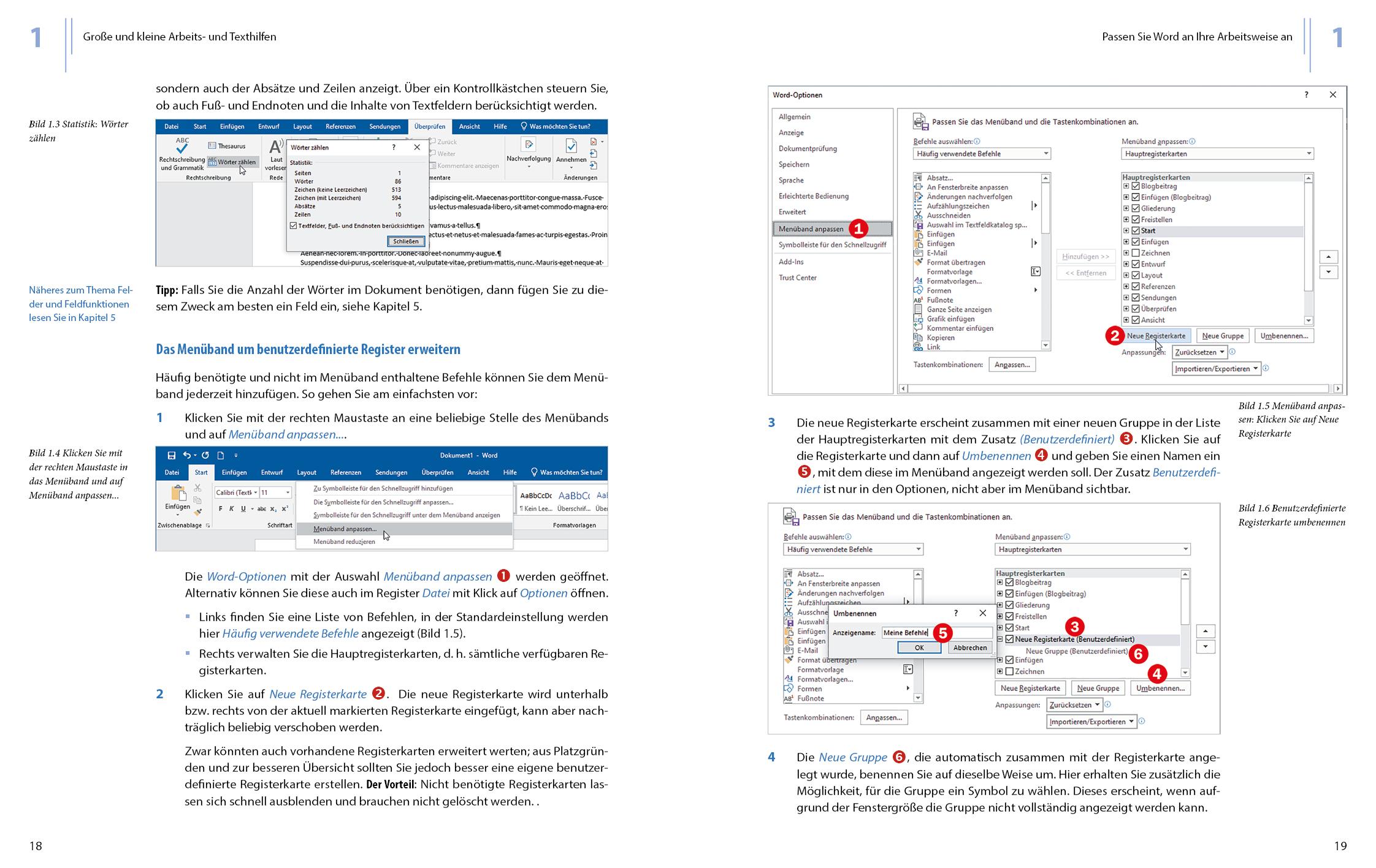 Beispielinhalt (Bild) Word 2019 - Stufe 2: Aufbauwissen