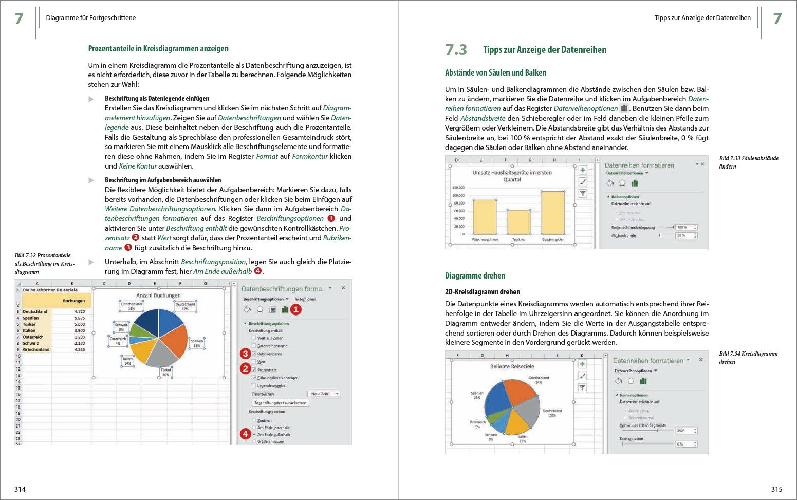Beispielinhalt (Bild) Excel 2019 - Stufe 2: Aufbauwissen