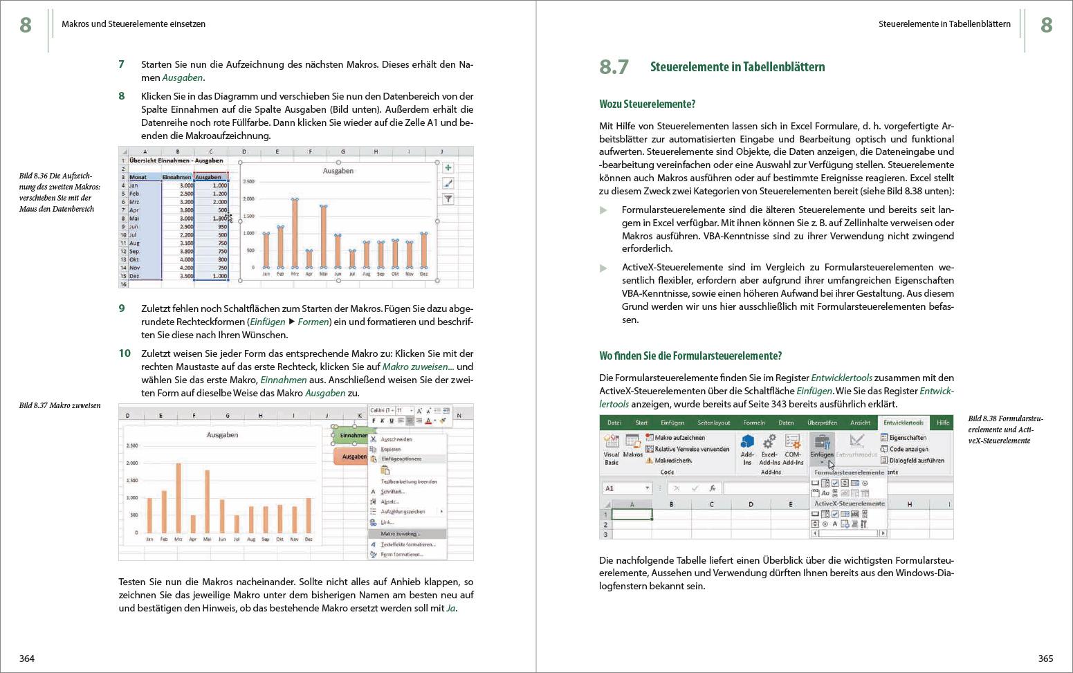 Beispielinhalt (Bild) Excel 2019 - Stufe 2: Aufbauwissen