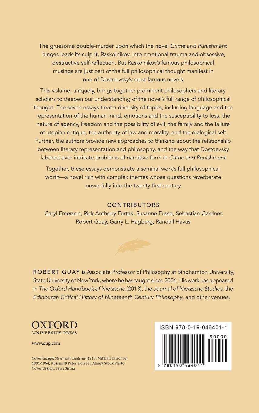 Rückseitencover Dostoevsky's Crime and Punishment