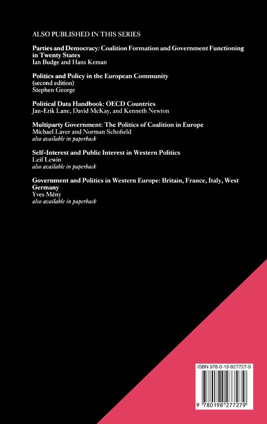 Rückseitencover LOCALISM & CENTRALISM EUROPE CEP