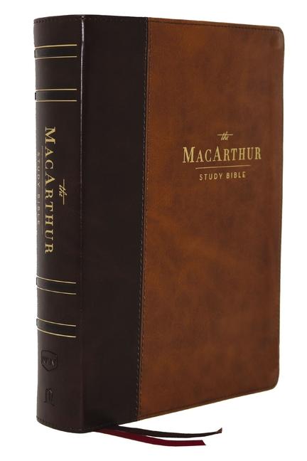 Vorderes Coverbild Nkjv, MacArthur Study Bible, 2nd Edition, Leathersoft, Brown, Comfort Print