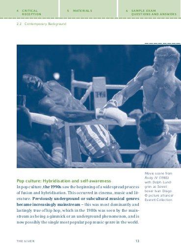 Beispielinhalt (Bild) The Giver von Lois Lowry.