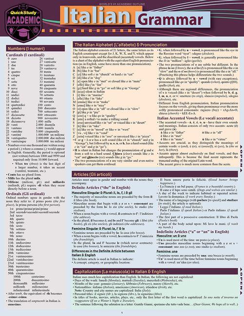 Vorderes Coverbild Italian Grammar