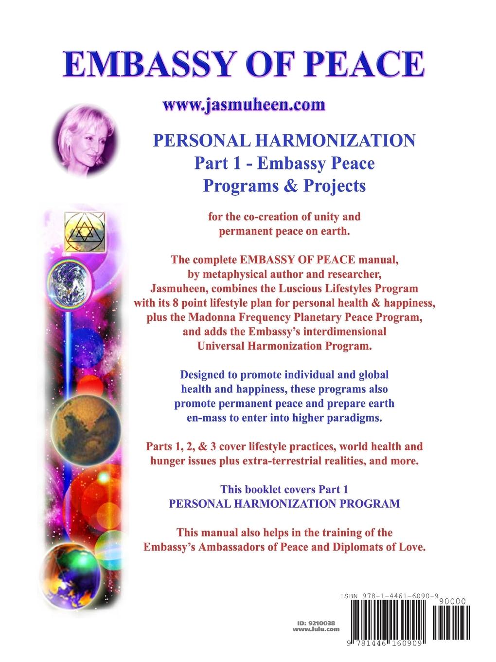 Rückseitencover EP - Personal Harmonization Program