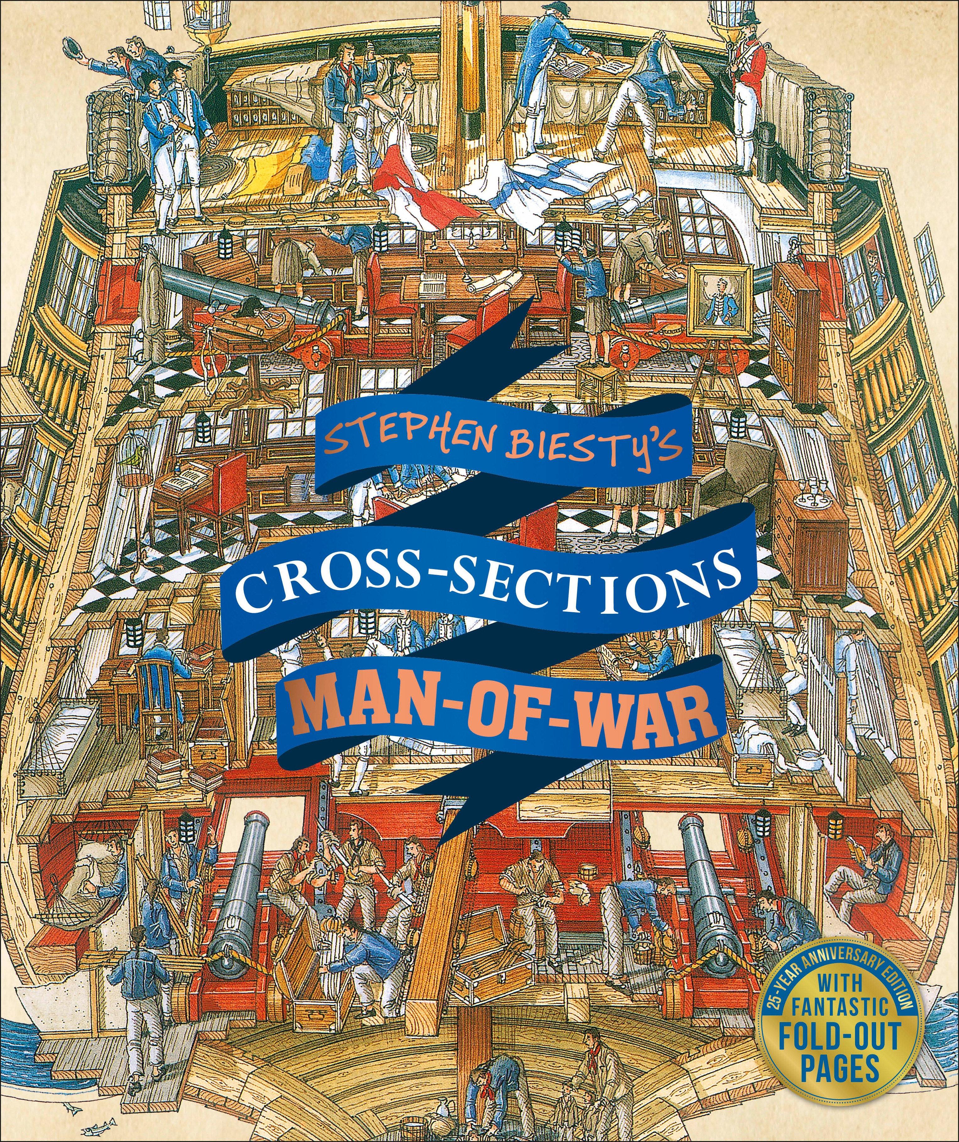 Vorderes Coverbild Stephen Biesty's Cross-Sections Man-Of-War
