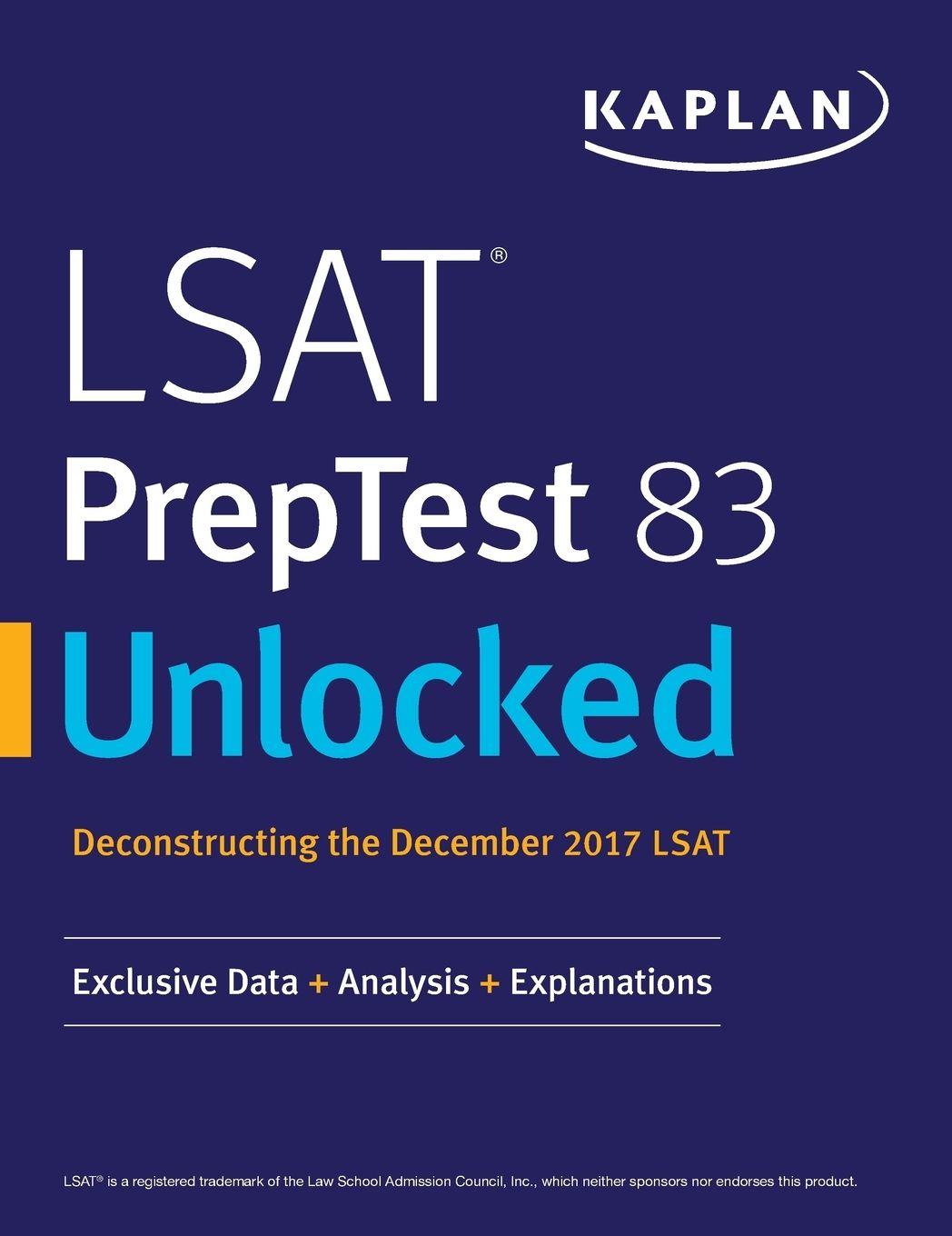 Vorderes Coverbild LSAT PrepTest 83 Unlocked