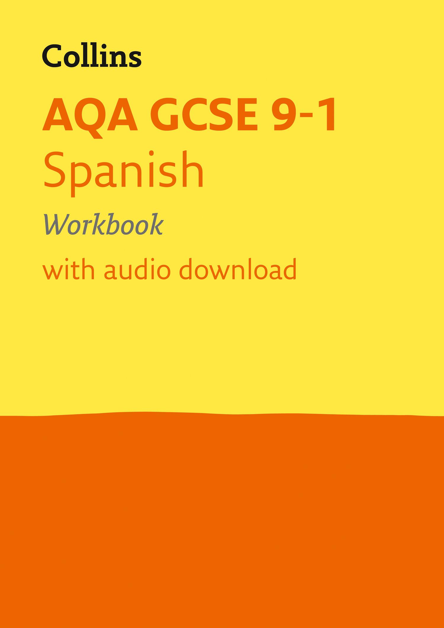 Vorderes Coverbild AQA GCSE 9-1 Spanish Workbook