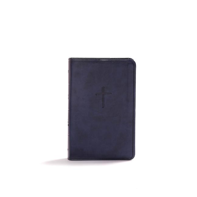 Vorderes Coverbild KJV Compact Bible, Value Edition, Navy Leathertouch