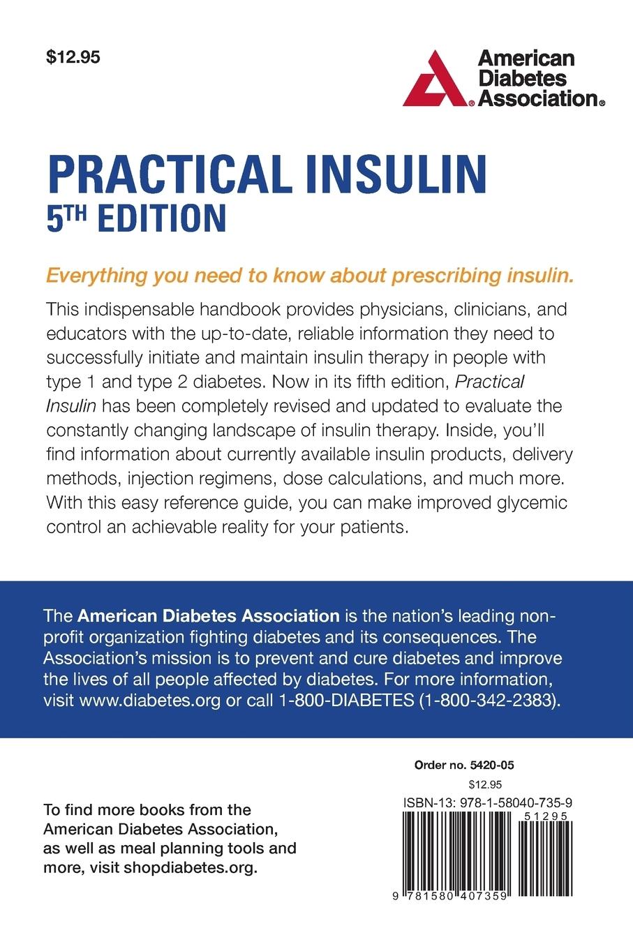 Rückseitencover Practical Insulin