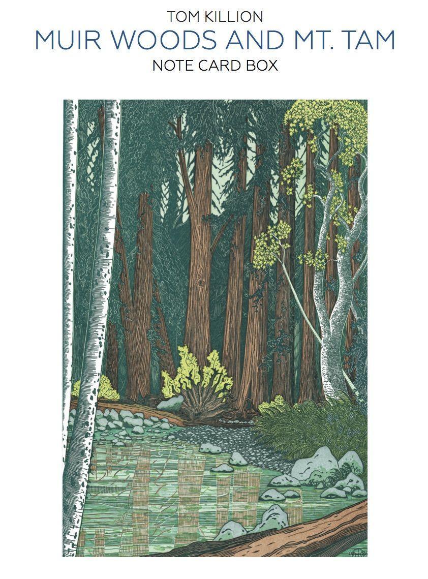 Vorderes Coverbild Muir Woods and Mt. Tam Note Card Box