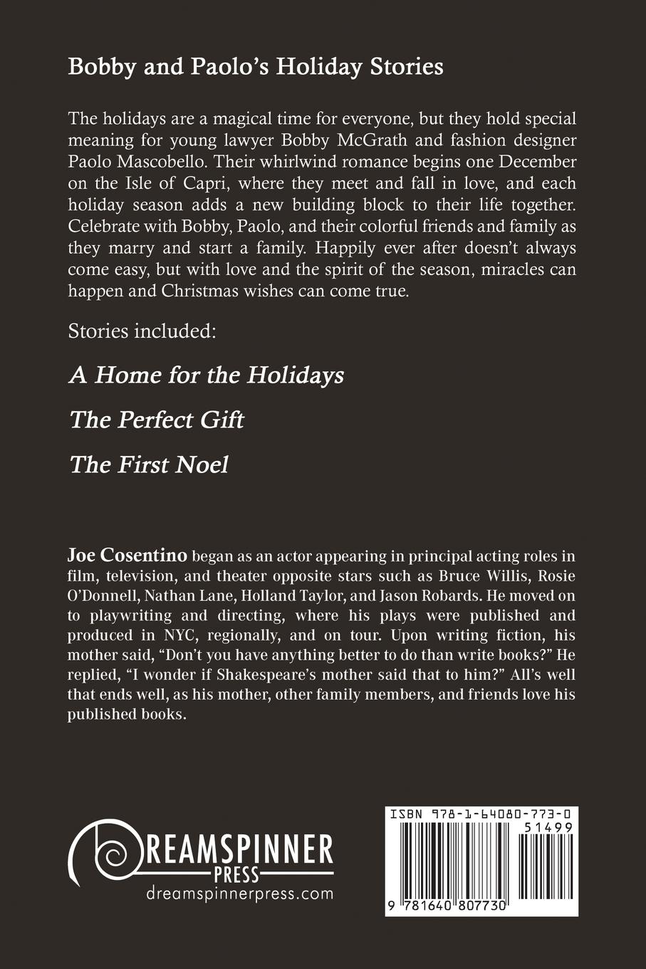 Rückseitencover The Bobby and Paolo Holiday Stories