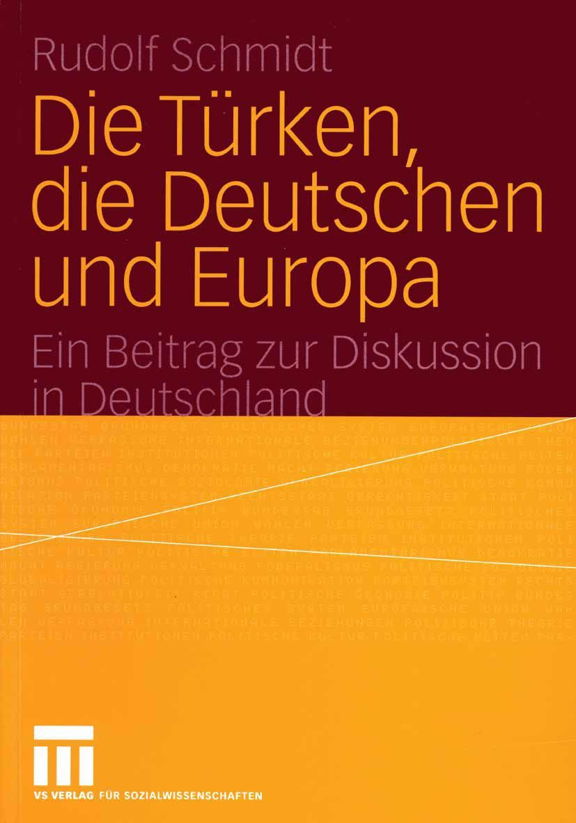 Vorderes Coverbild Die Türken, die Deutschen und Europa