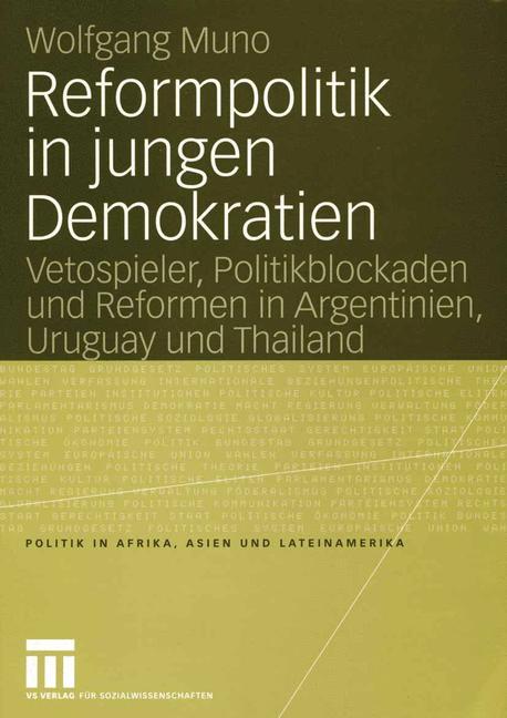 Vorderes Coverbild Reformpolitik in jungen Demokratien