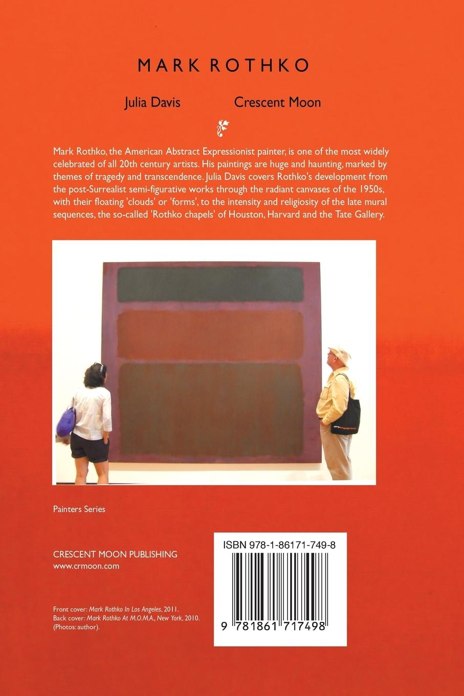 Rückseitencover MARK ROTHKO