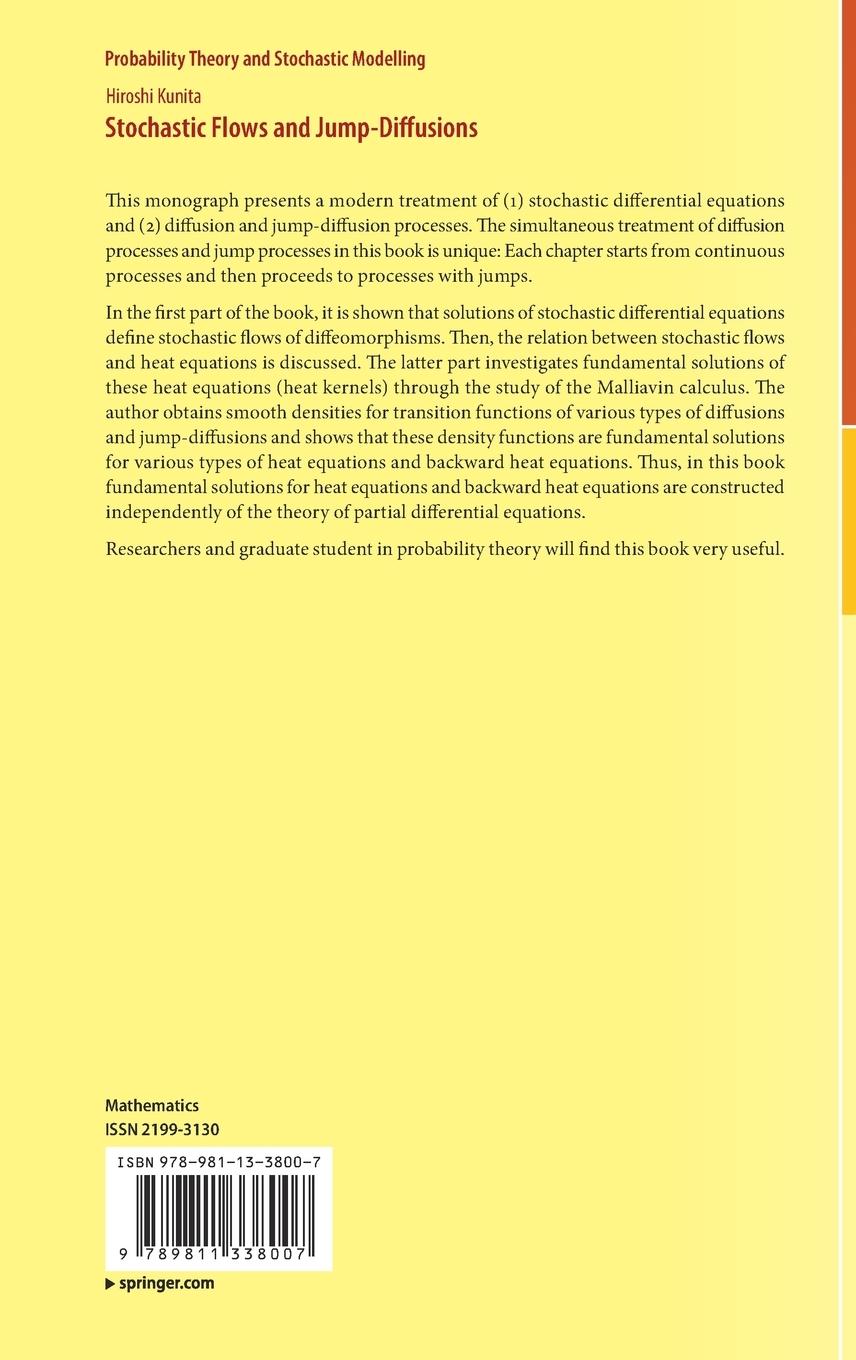 Rückseitencover Stochastic Flows and Jump-Diffusions