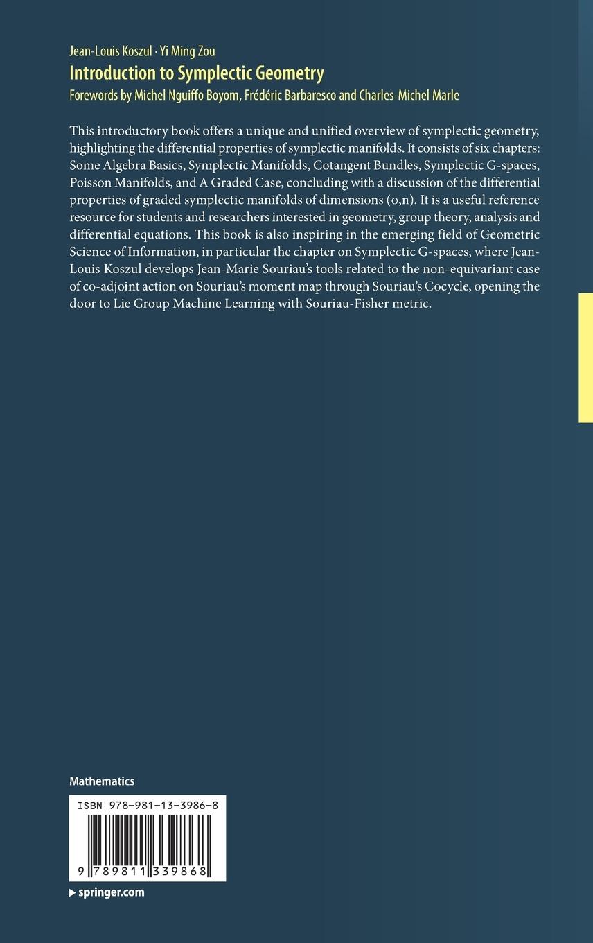 Rückseitencover Introduction to Symplectic Geometry