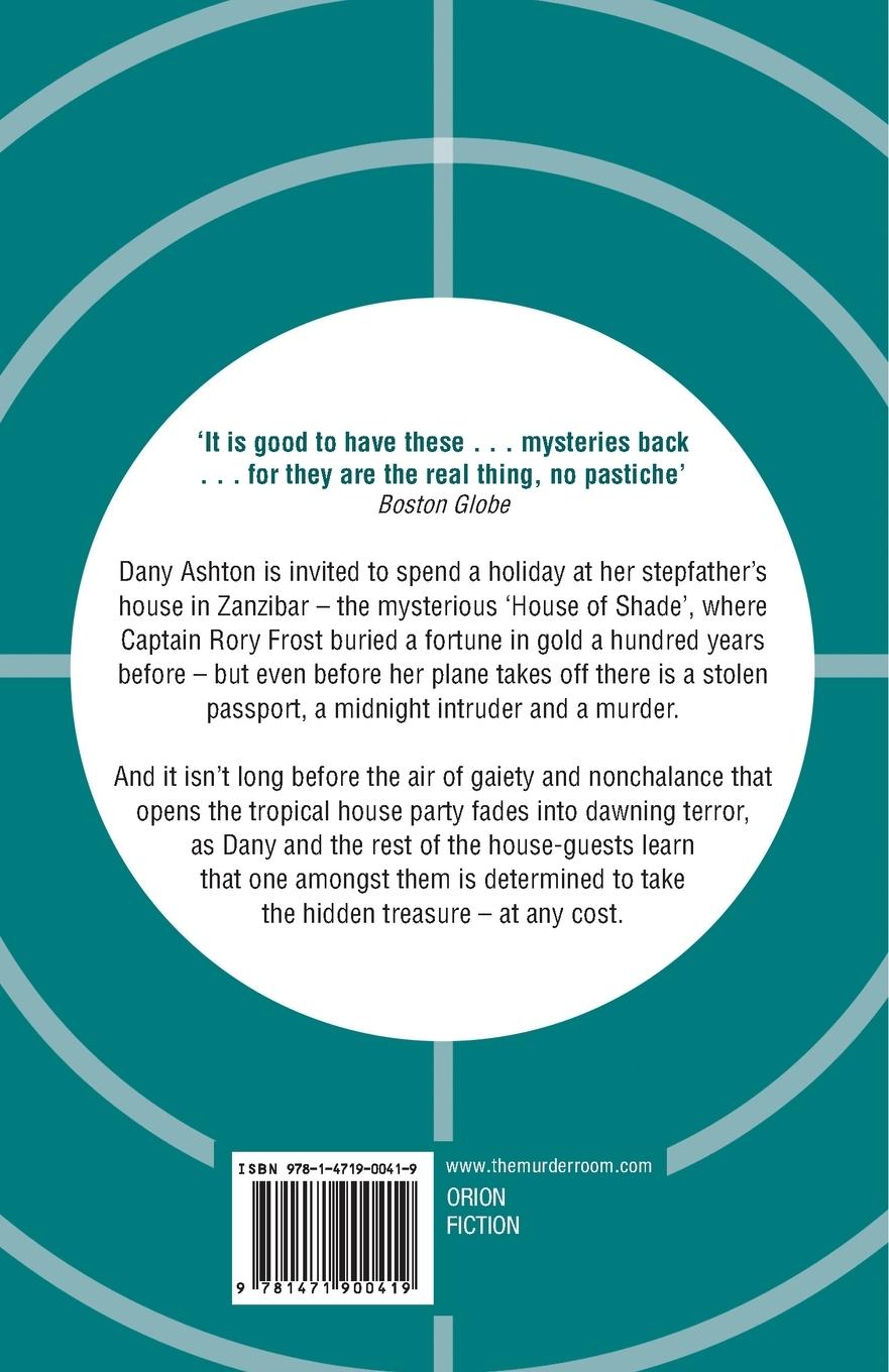 Rückseitencover Death in Zanzibar