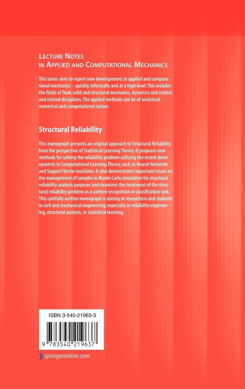 Rückseitencover Structural Reliability