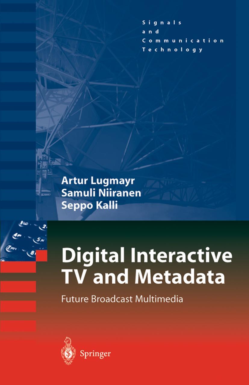 Vorderes Coverbild Digital Interactive TV and Metadata