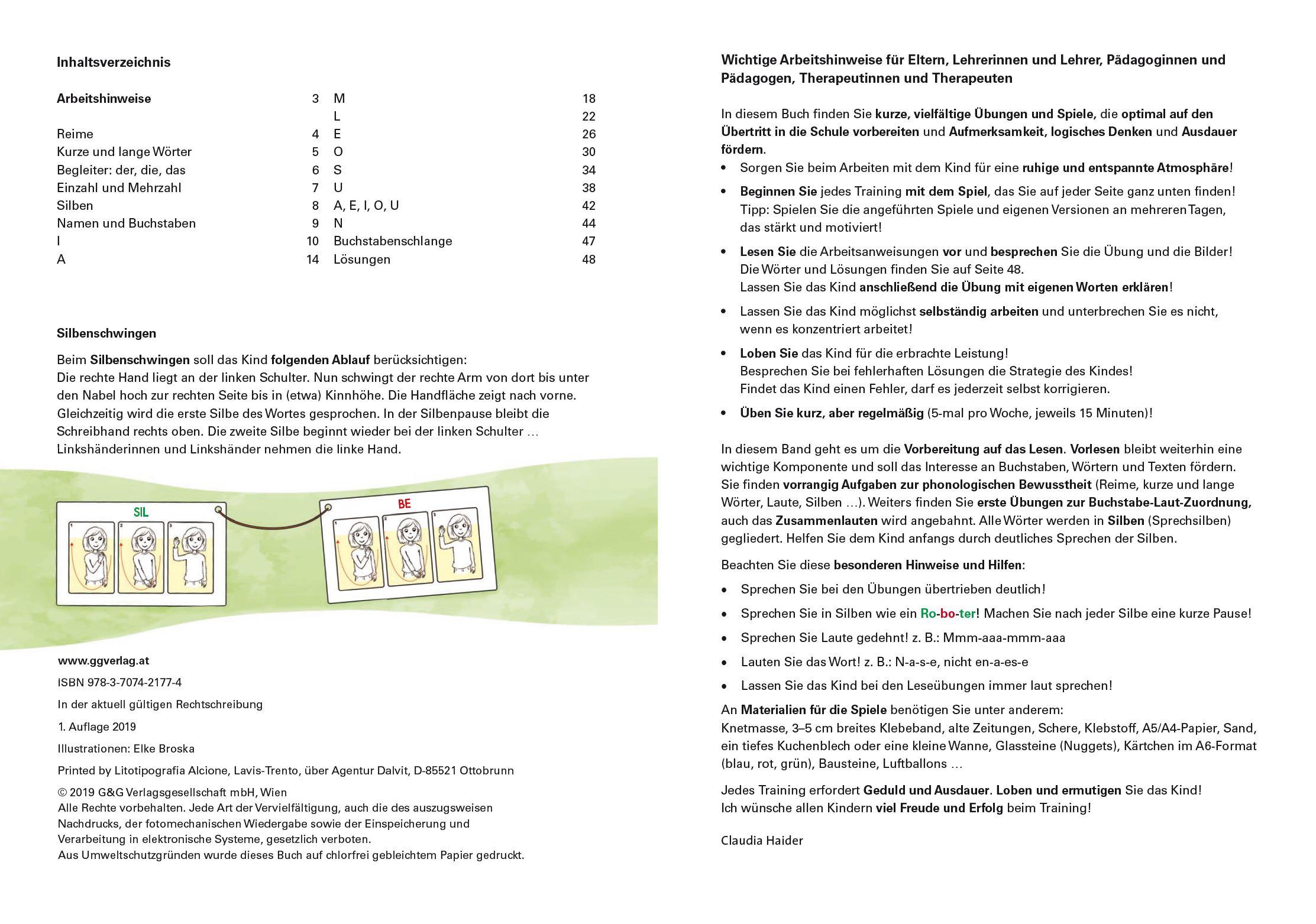 Beispielinhalt (Bild) Lernen mit Teo und Tia - Ich lerne Lesen - Kindergarten/Vorschule