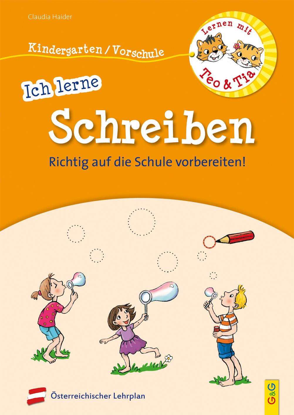 Vorderes Coverbild Lernen mit Teo und Tia - Ich lerne Schreiben - Kindergarten/Vorschule