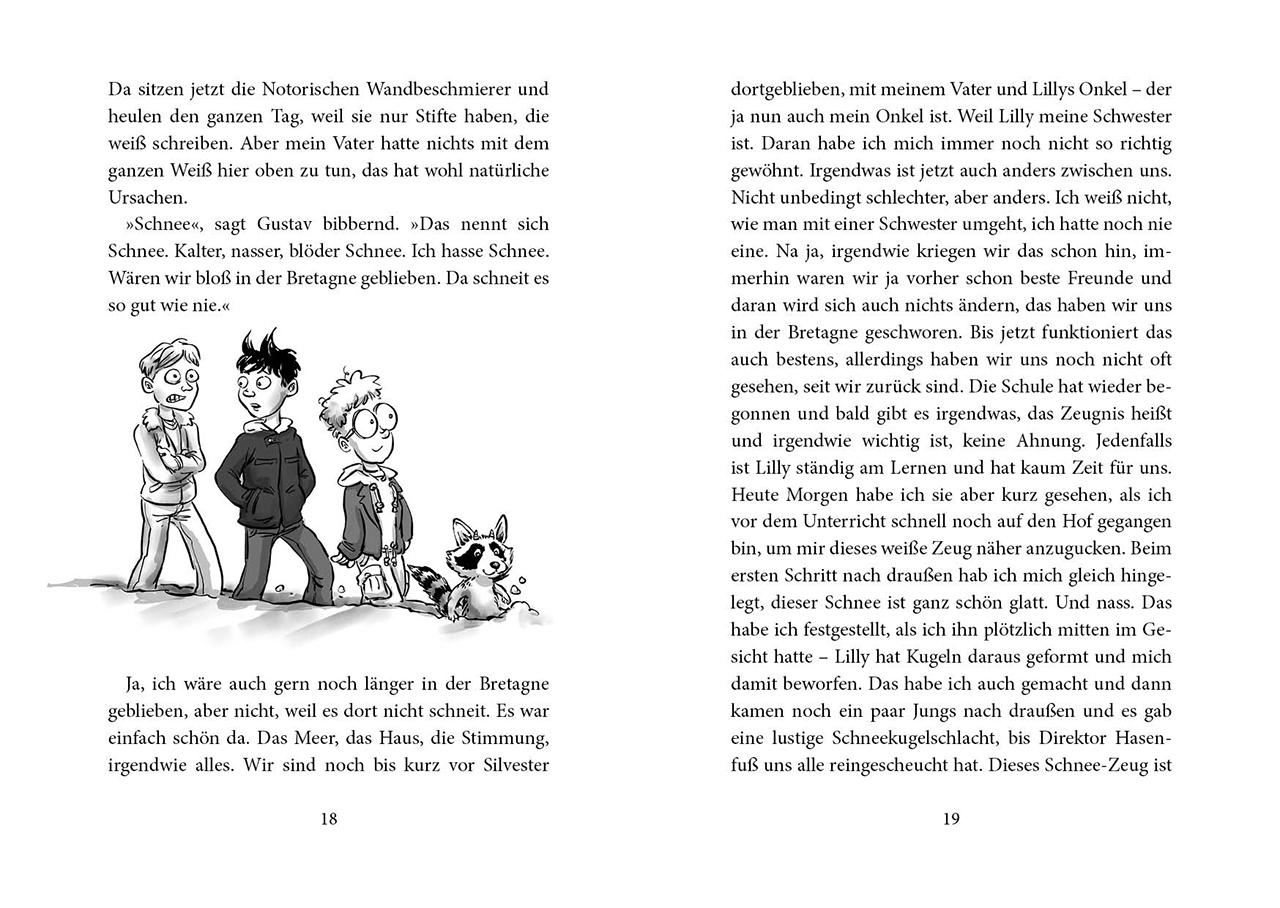 Beispielinhalt (Bild) Luzifer junior (Band 5) - Ein höllischer Tausch