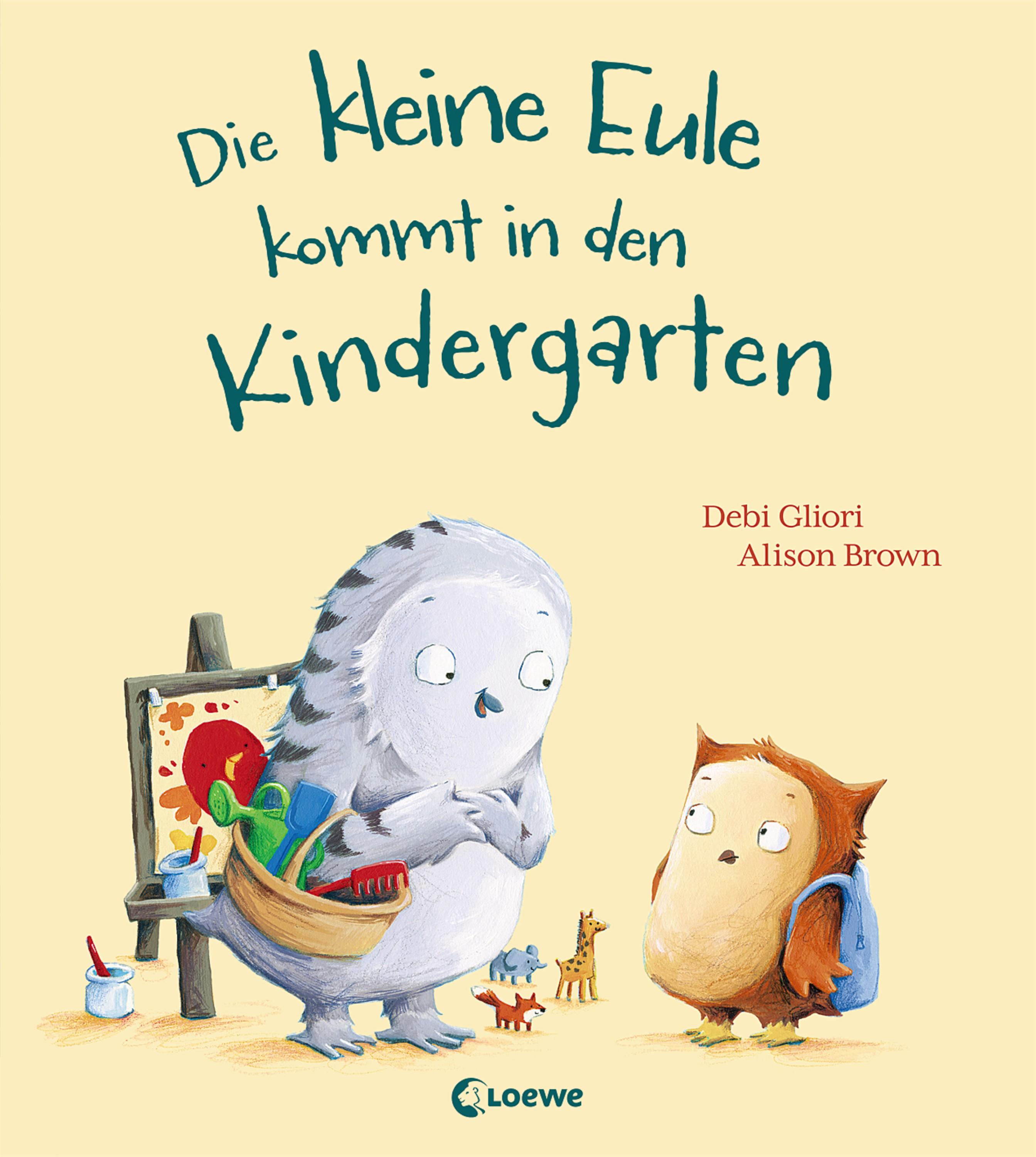 Vorderes Coverbild Die kleine Eule kommt in den Kindergarten