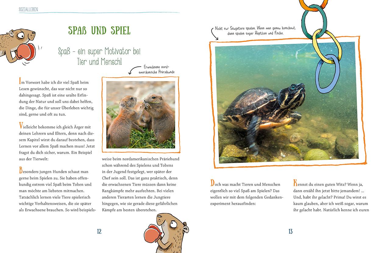 Beispielinhalt (Bild) Wie Tiere denken und fühlen