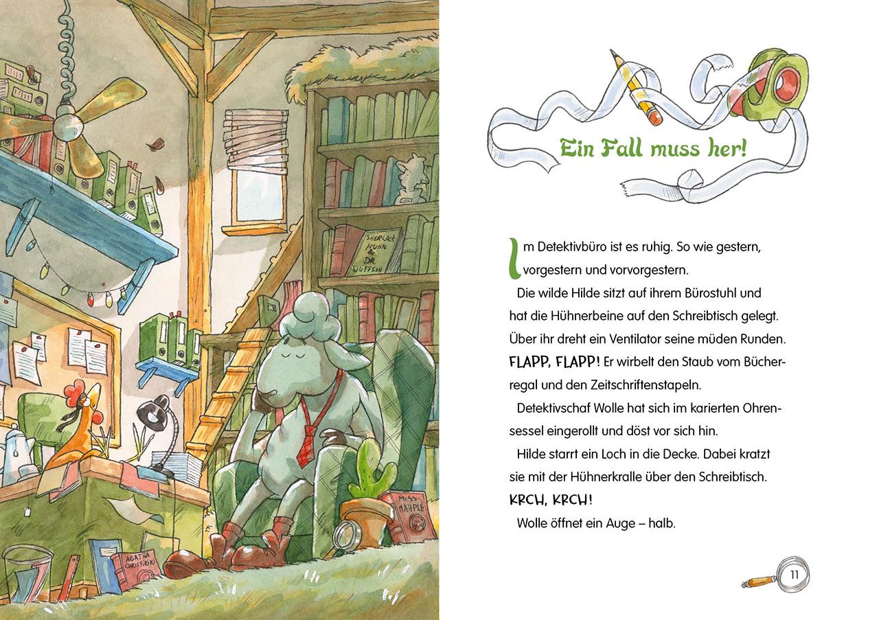 Beispielinhalt (Bild) Die Heuboden-Bande - Ermittler mit Scha(r)fsinn