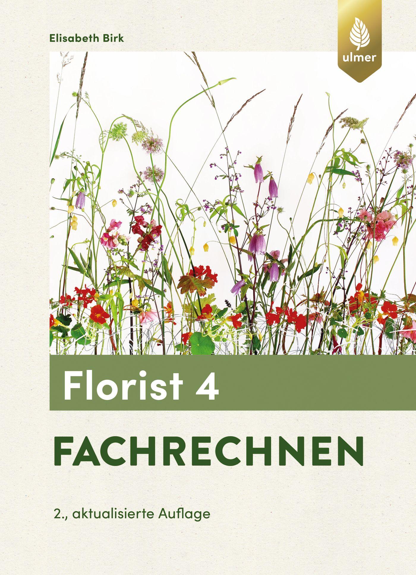 Vorderes Coverbild Florist 4. Fachrechnen