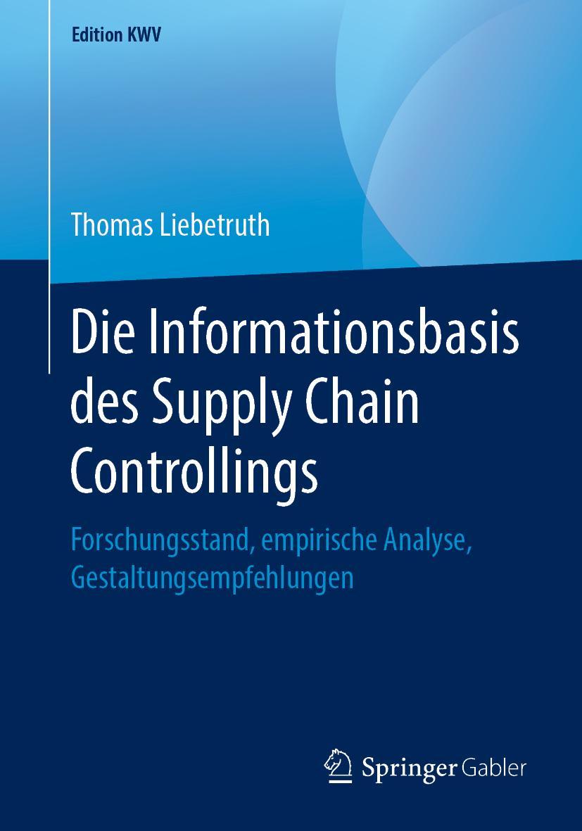Vorderes Coverbild Die Informationsbasis des Supply Chain Controllings