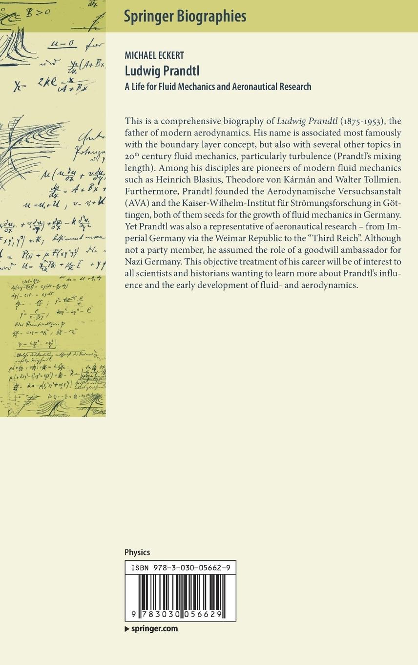 Rückseitencover Ludwig Prandtl