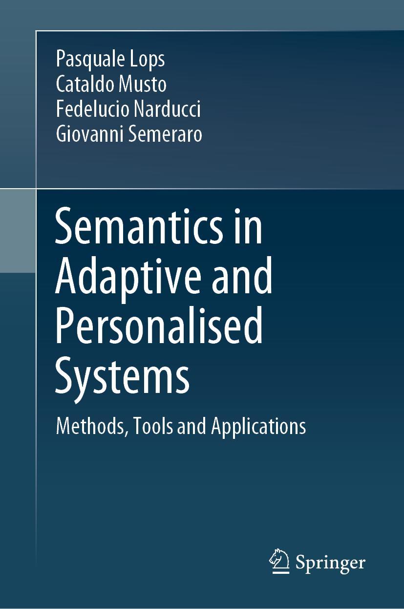 Vorderes Coverbild Semantics in Adaptive and Personalised Systems