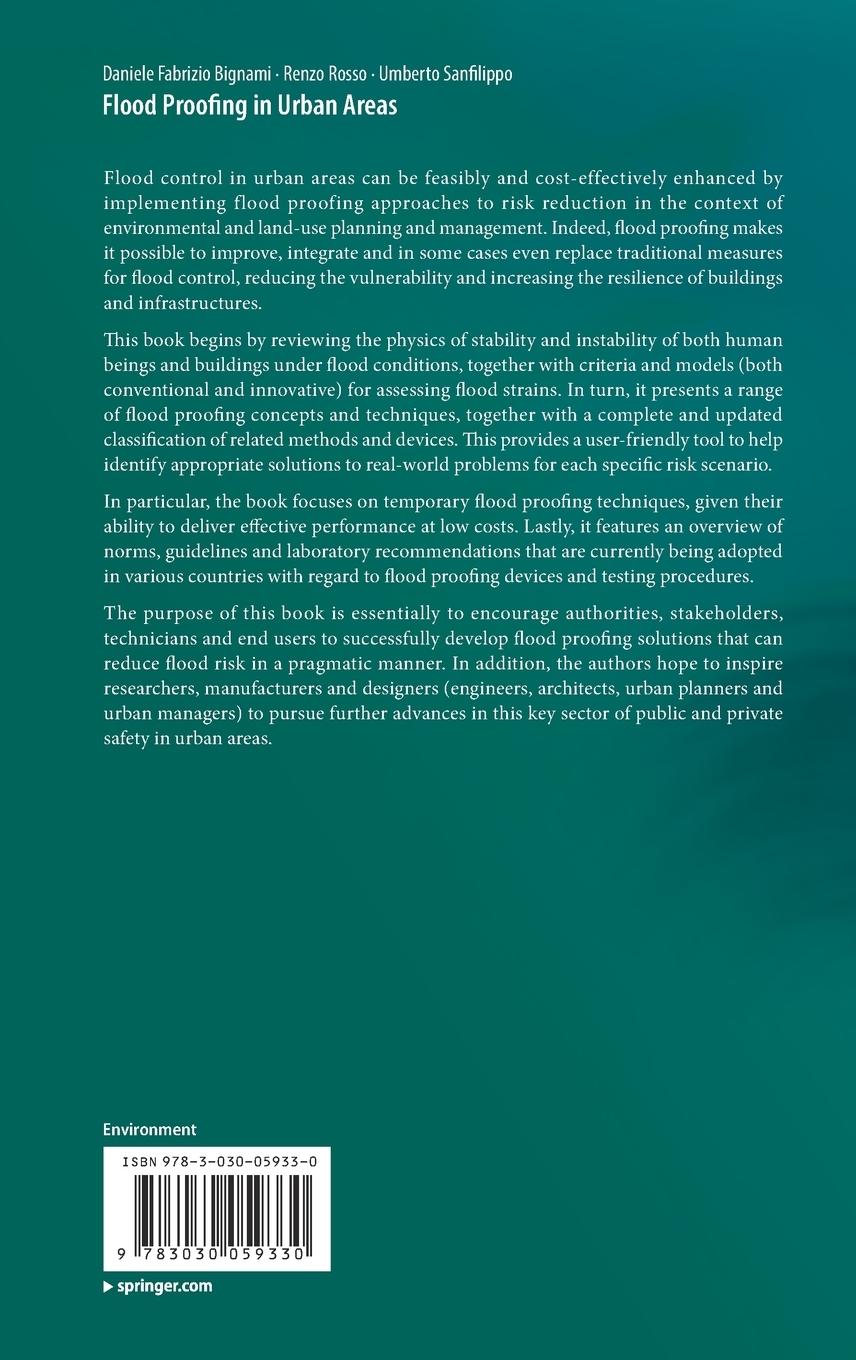 Rückseitencover Flood Proofing in Urban Areas